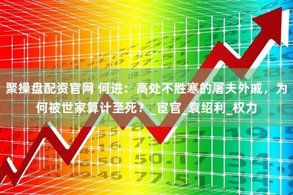 聚操盘配资官网 何进:高处不胜寒的屠夫外戚,为何被世家算计至死?_宦官_袁绍利_权力