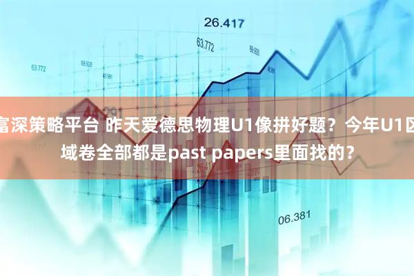 富深策略平台 昨天爱德思物理U1像拼好题？今年U1区域卷全部都是past papers里面找的？